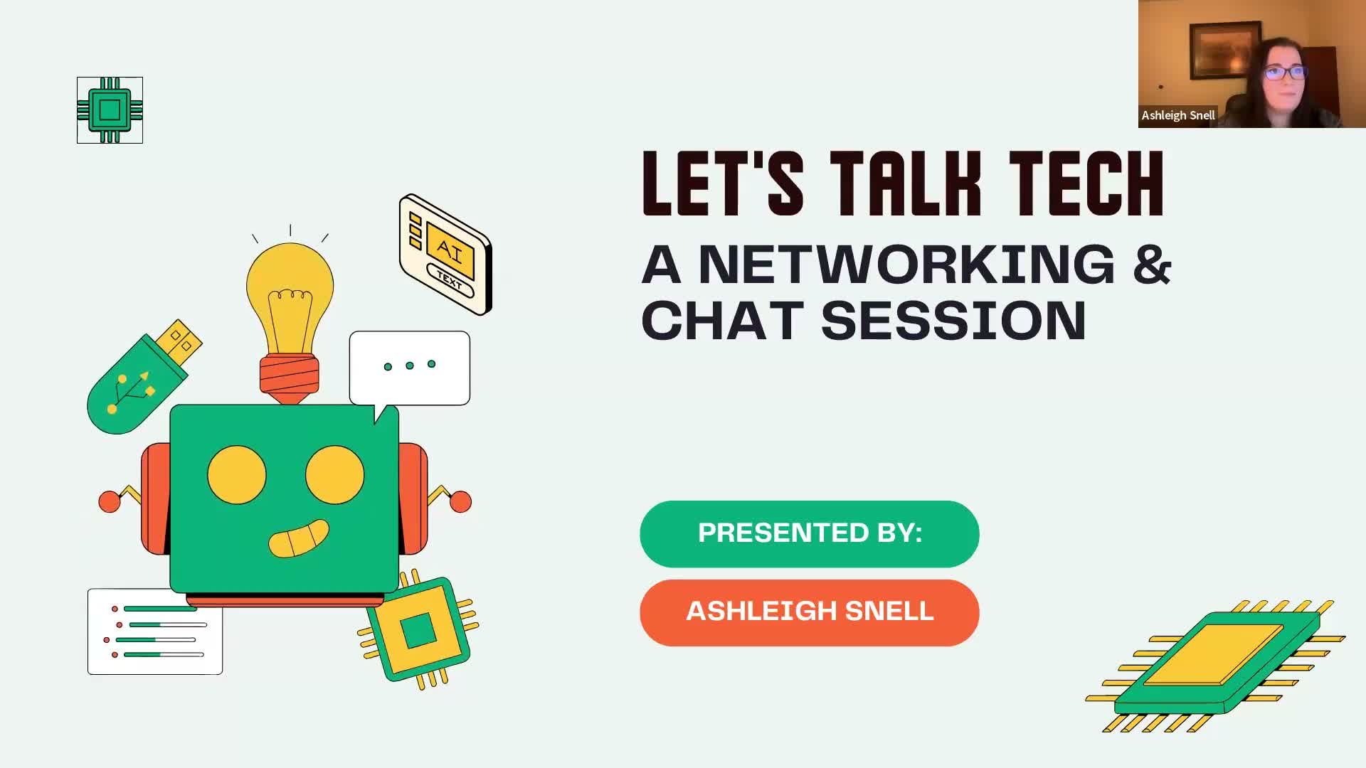 Let's Talk Tech: A Networking and Chat Session